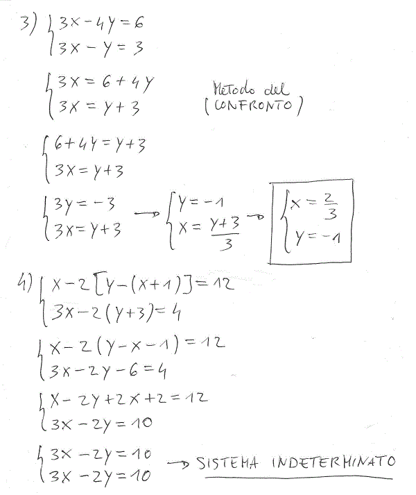 sistema lineare 2
