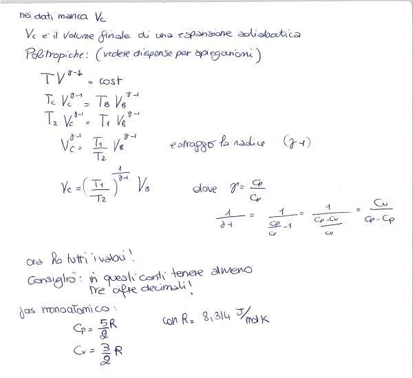 Termodinamica Esercizio 1b